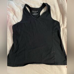 Mind body spirit size XL black racerback tank top